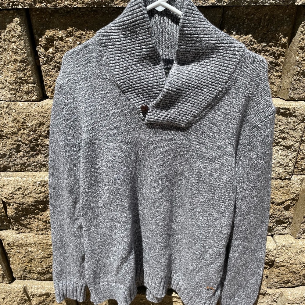 Men’s XL Banana Republic Shawl Collar Sweater
